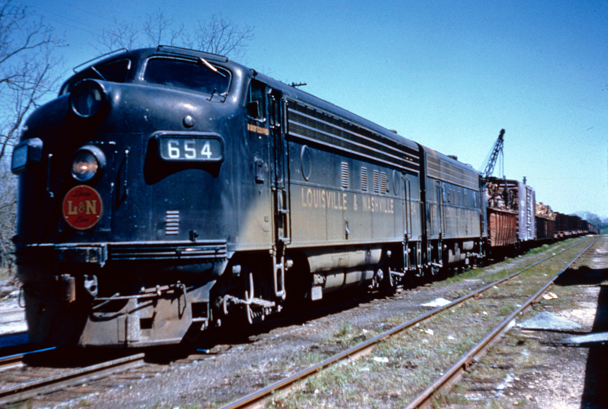 New L & N Railroad Louisville Nashville Railway 1980s Nos -  Denmark
