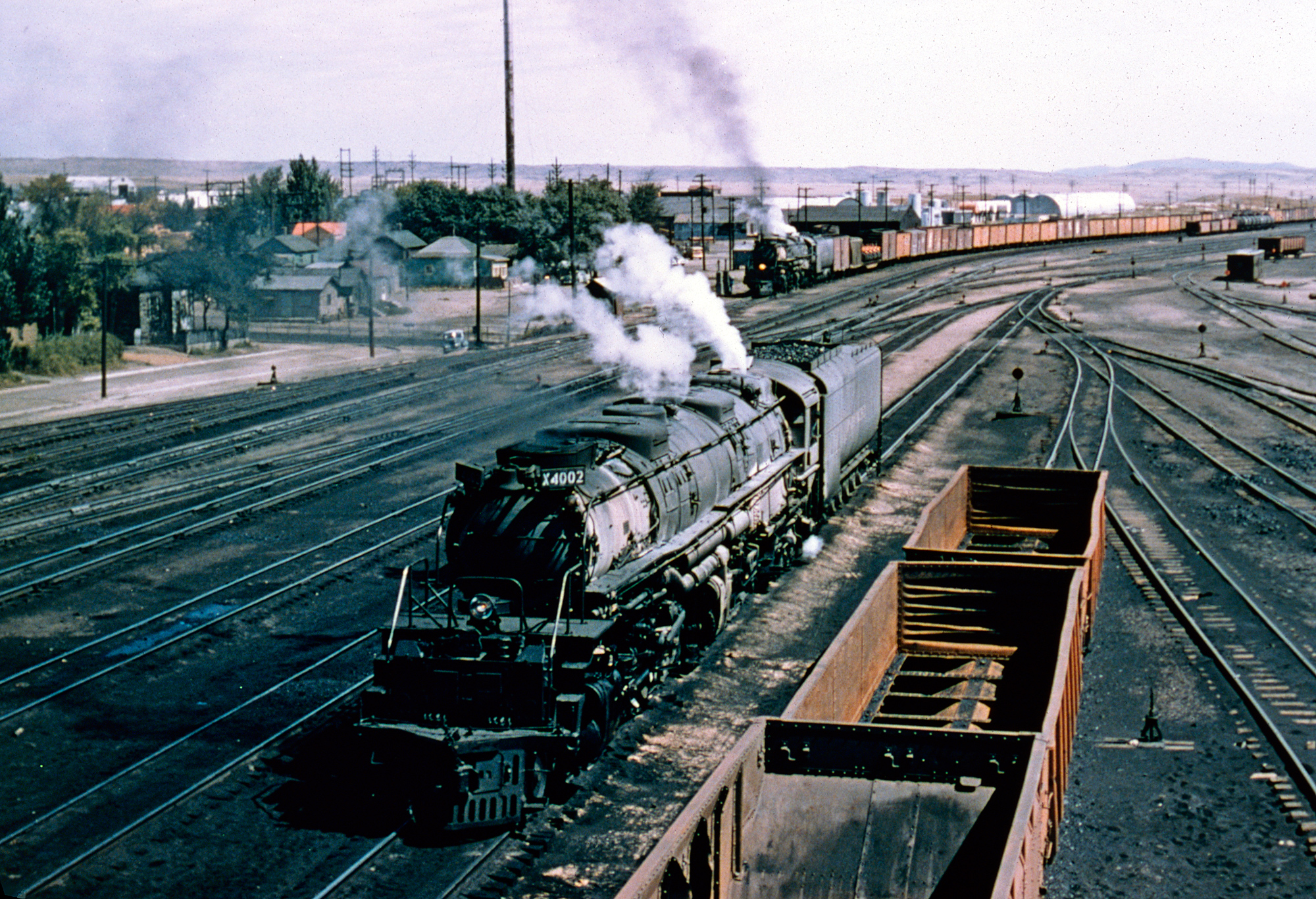 What is another name for a train yard?