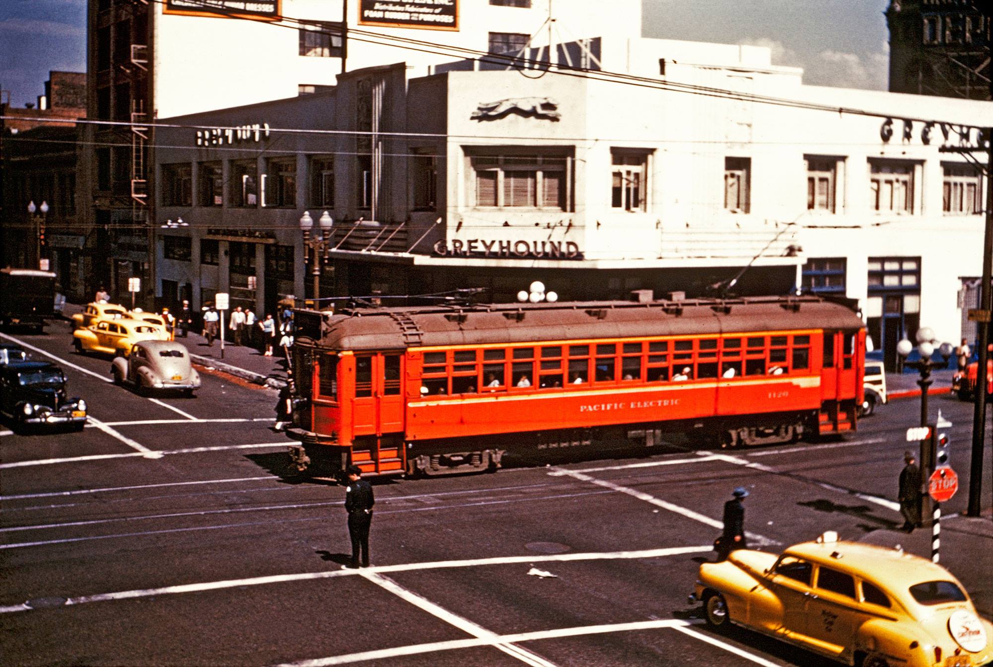 The automobile has not merely taken over the street, it has dissolved the l...