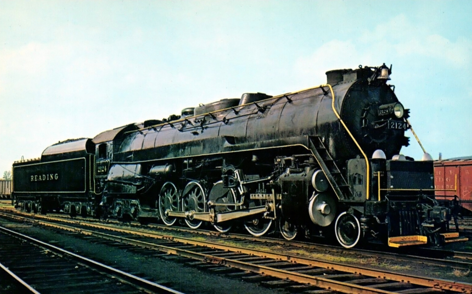 Reading 4-8-4 #2124 Steam Locomotive