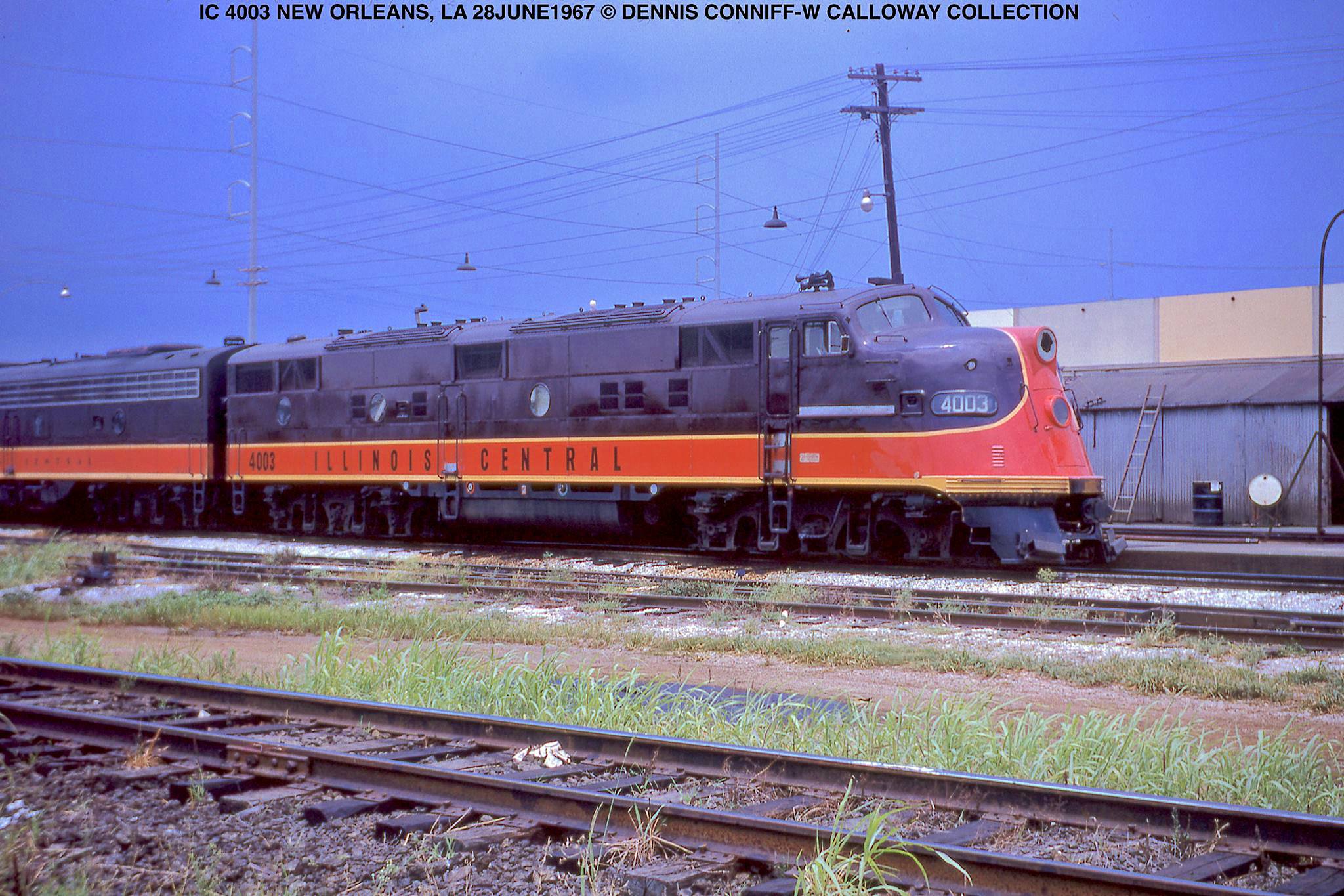 Illinois Central Railroad Map Logo History Timetables