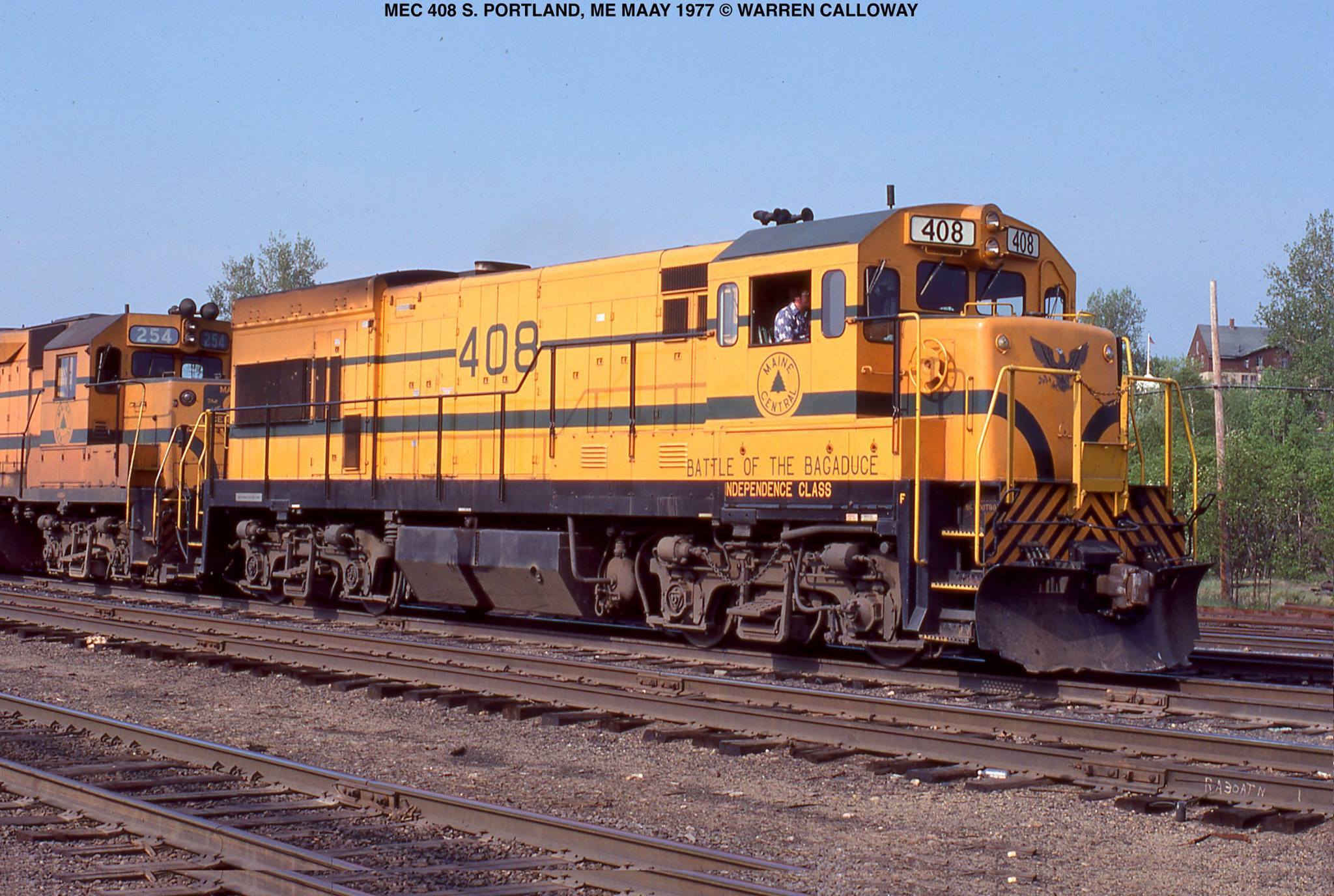 Maine Central Railroad Map Roster Logo Photos