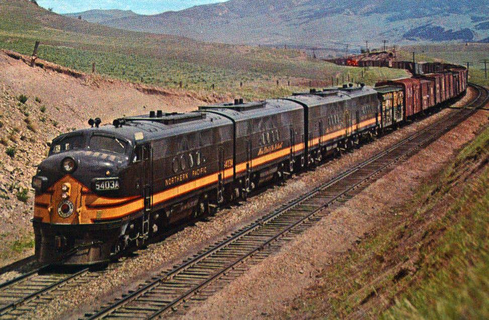 Northern Pacific Railway: Pictures, History, Significance, Map