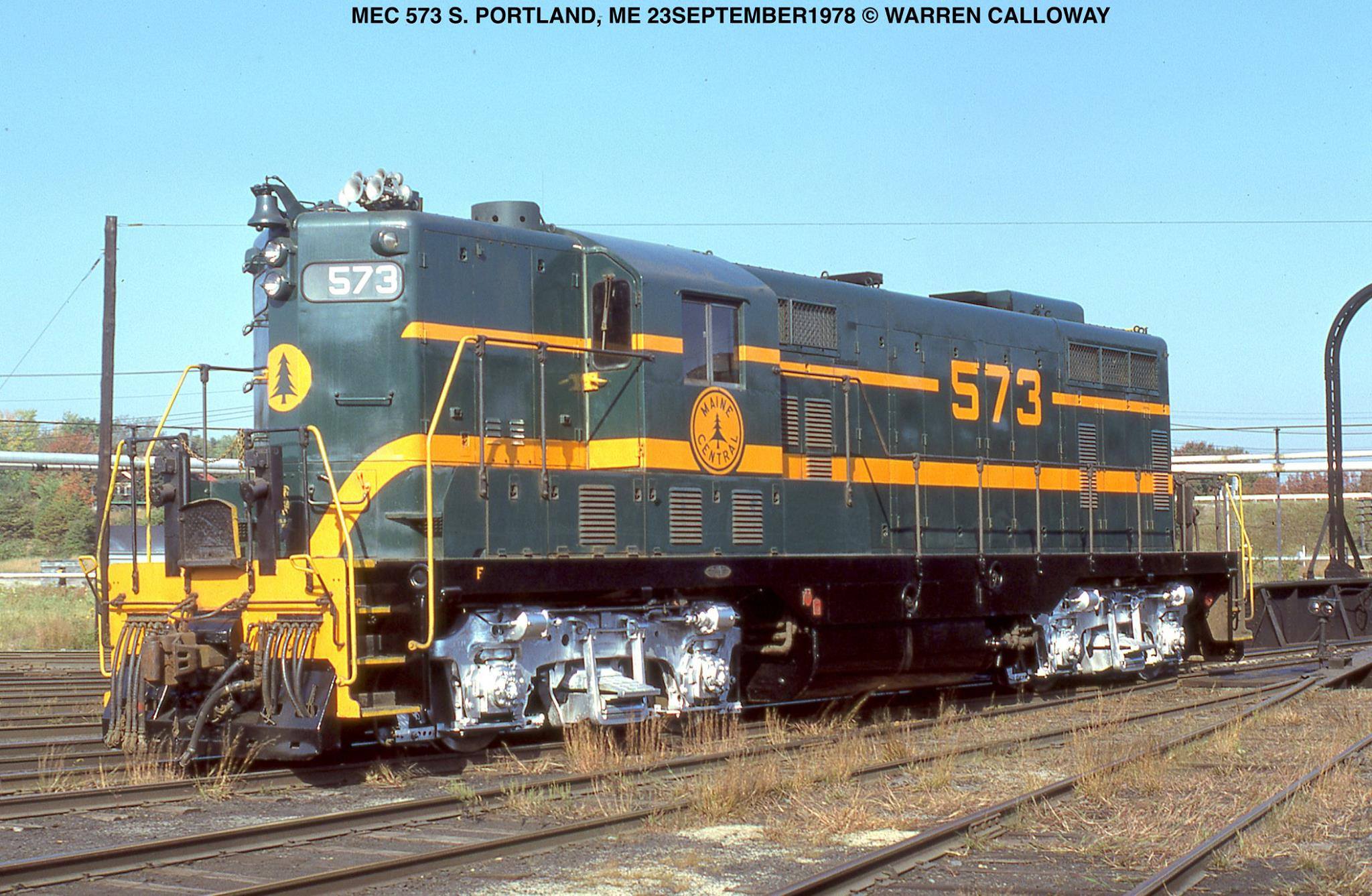 Maine Central Railroad: Map, Roster, Logo, Photos