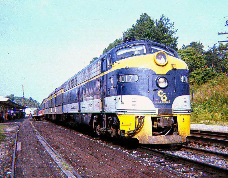 C&O's Fast Flying Virginian (Train): Timetable, Route, Consist