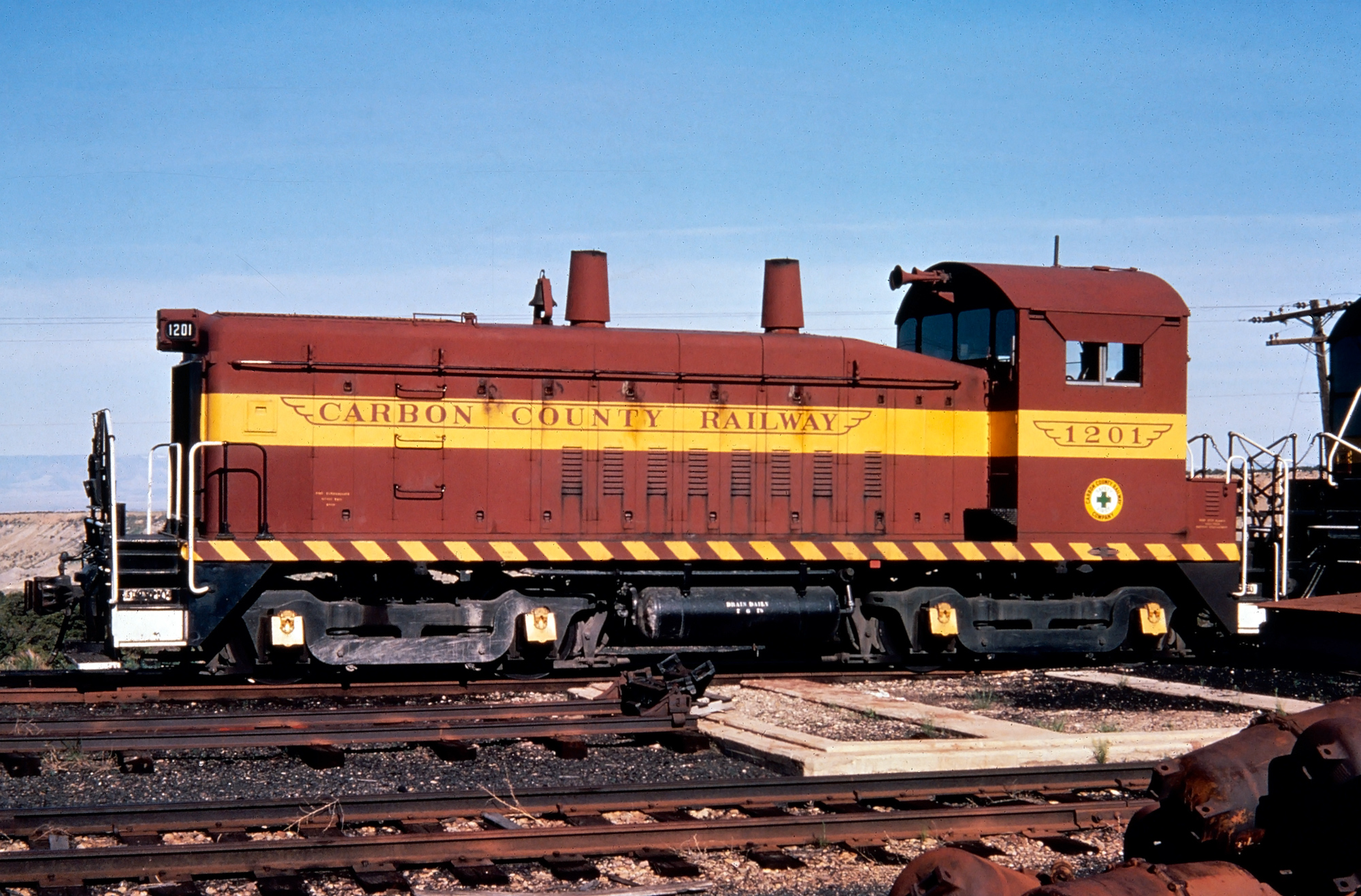 Durham industries Chessle System Co train car