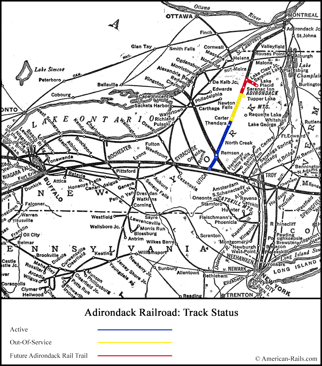 Adirondack Railroad  Scenic Train Rides in New York