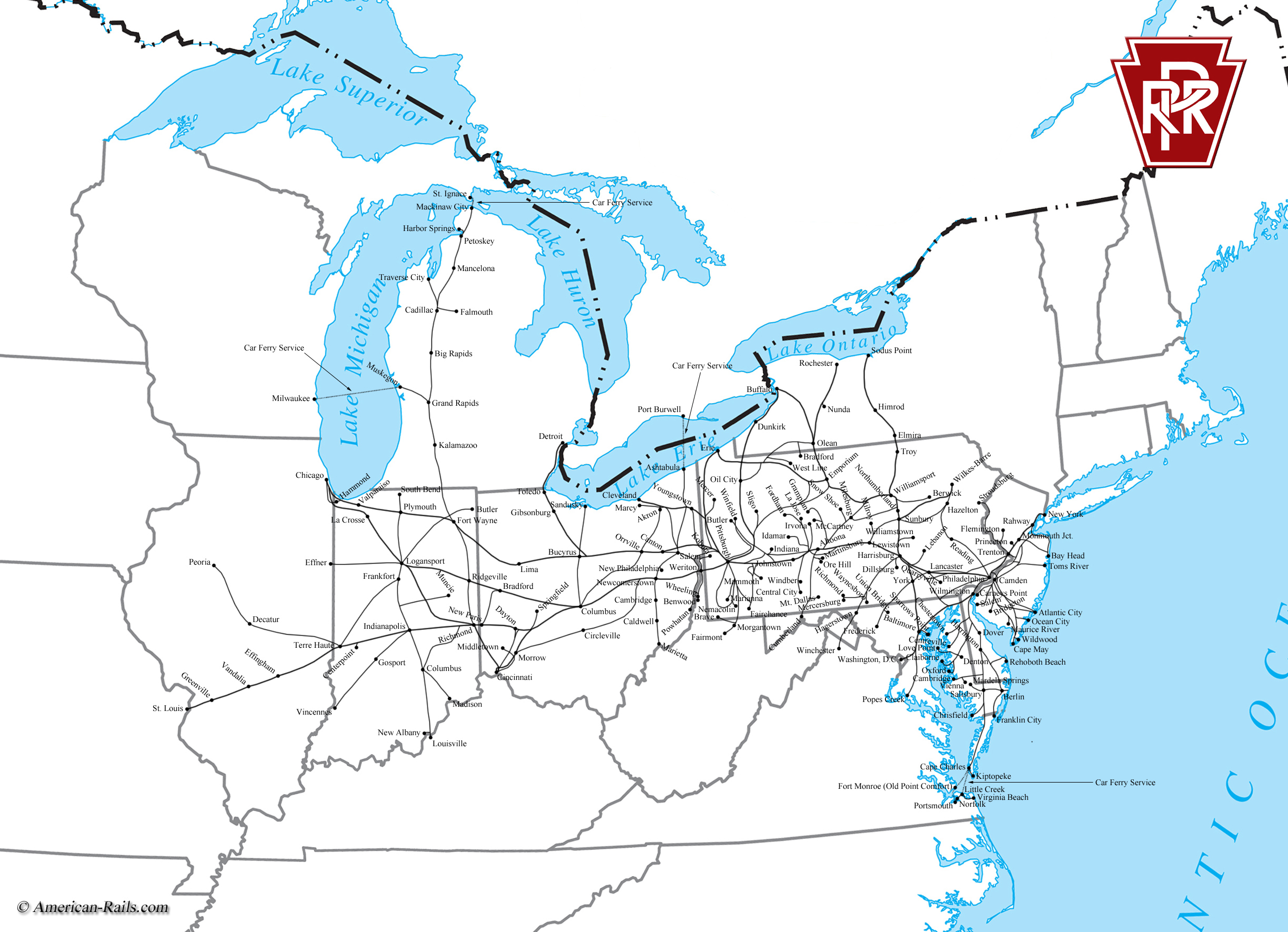 The Pennsylvania Railroad, The PRR