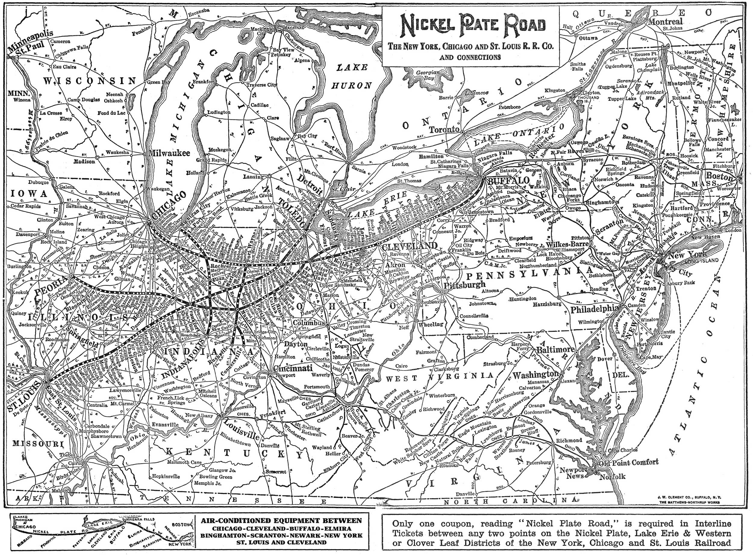 The Nickel Plate Road whose full name was the New York, Chicago and St. Louis  Railroad which connected B…