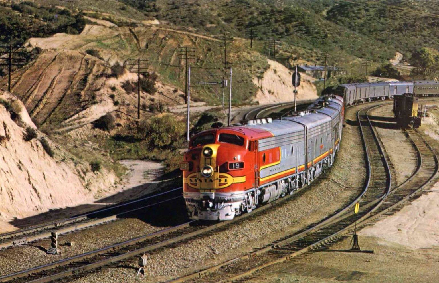 Cajon Pass (Railroad): Train Wreck, Map, History, Photos