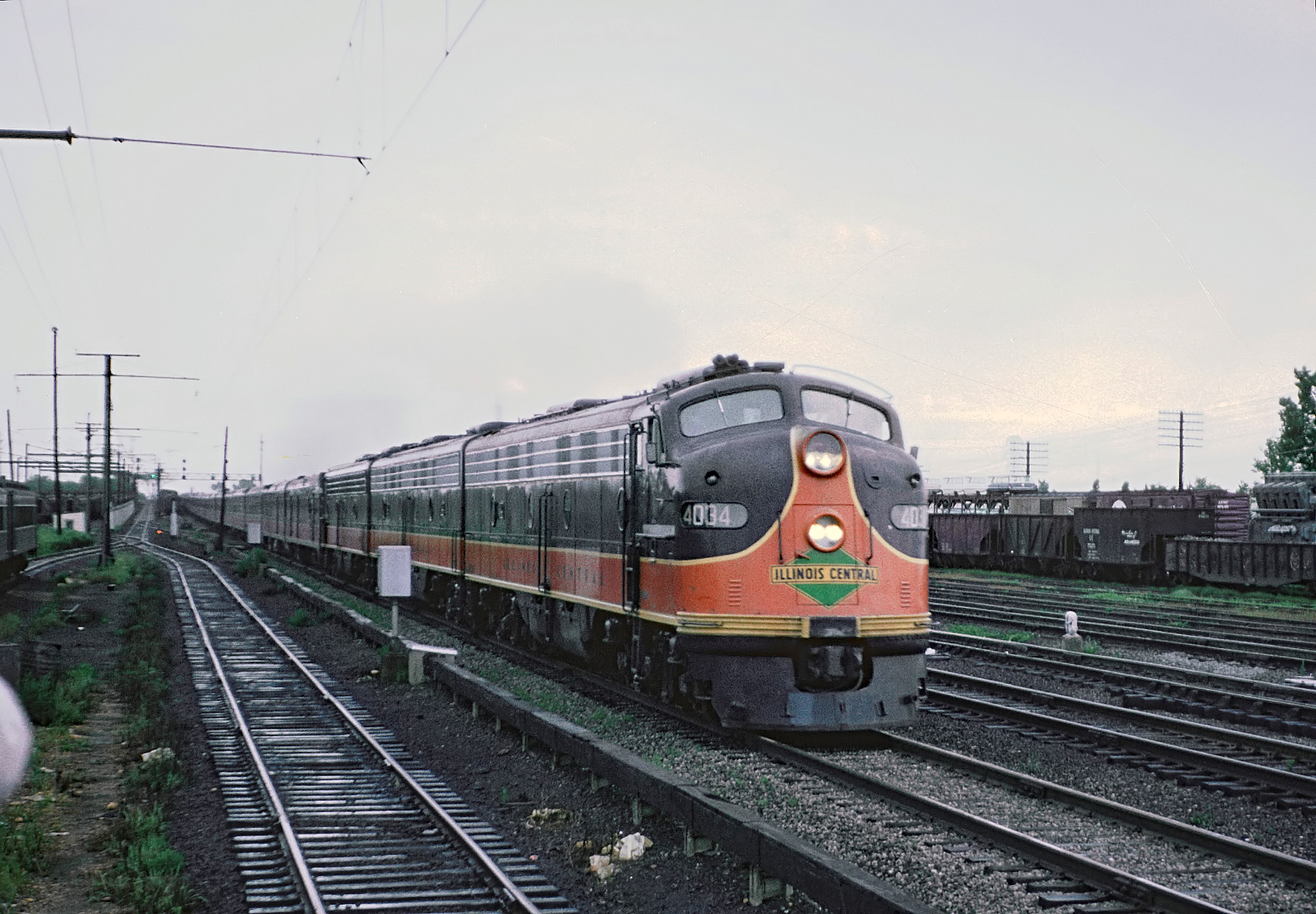 Illinois Central Railroad History Map Photos And More