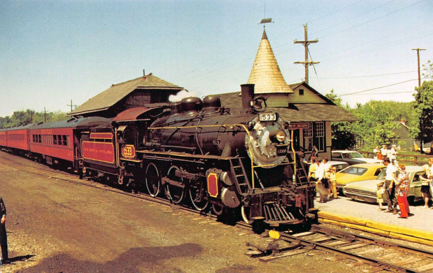 New Hope Railroad Riding The Old Reading In New Hope, PA