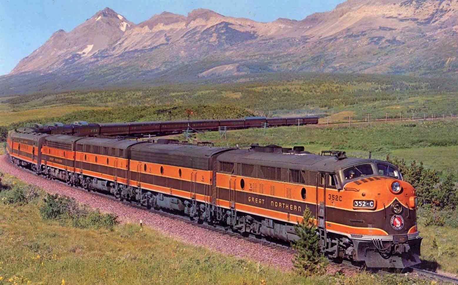 Empire Builder (Train): Route Map, Timetable, History