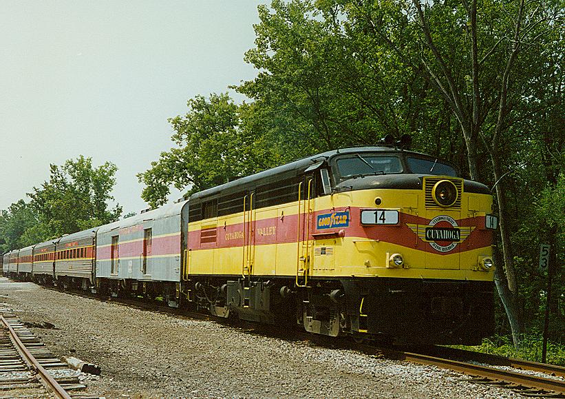 The Cuyahoga Valley Scenic Railroad